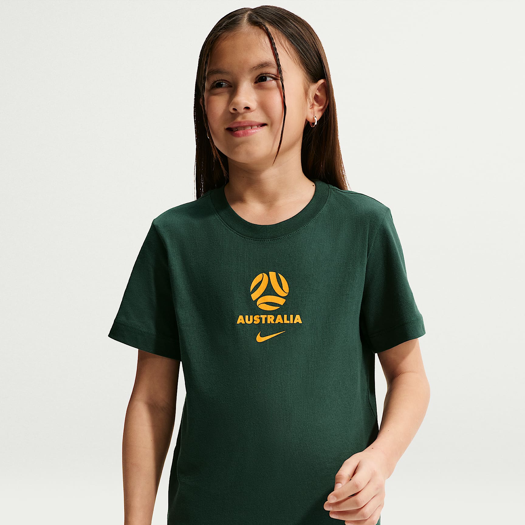 Australia Older Kids' Nike Football T-Shirt. Nike CA